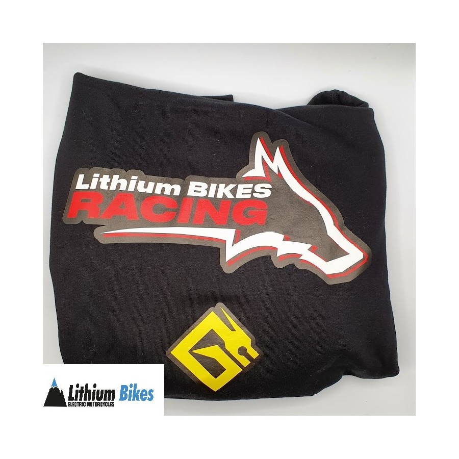 Sweat-Shirt - Lithium Bikes Racing - Noir