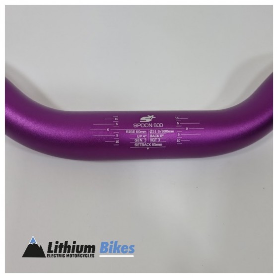 Cintre SPANK Spoon 800 Rise 60 mm Violet